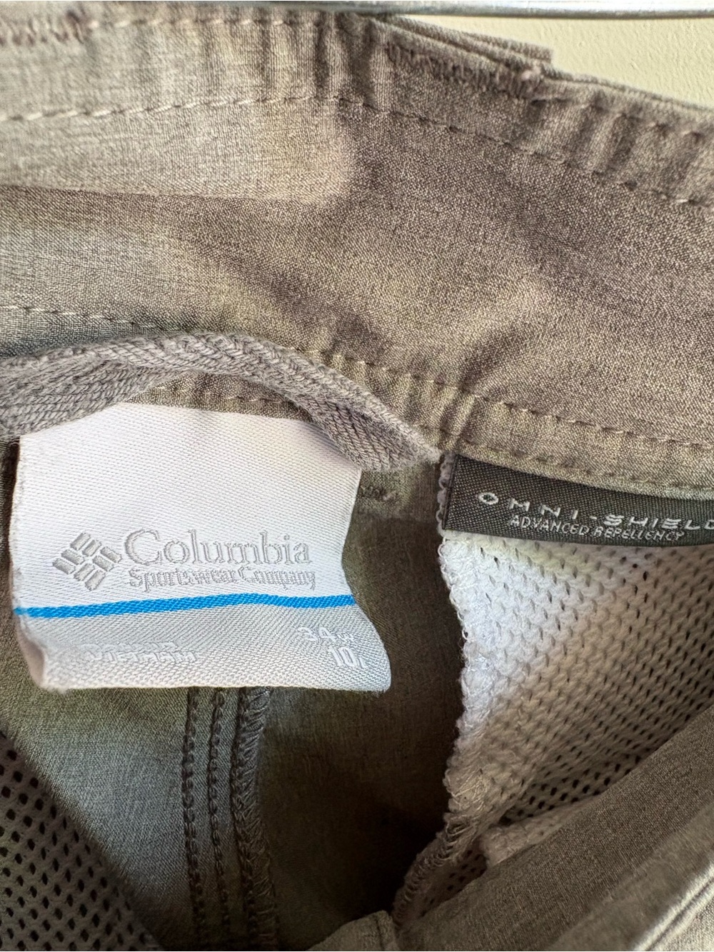 Columbia - Men's 4 Pocket Lightweight Tech Shorts -Set of 2 - Navy & Gray -Sz 34 - Picture 9 of 10